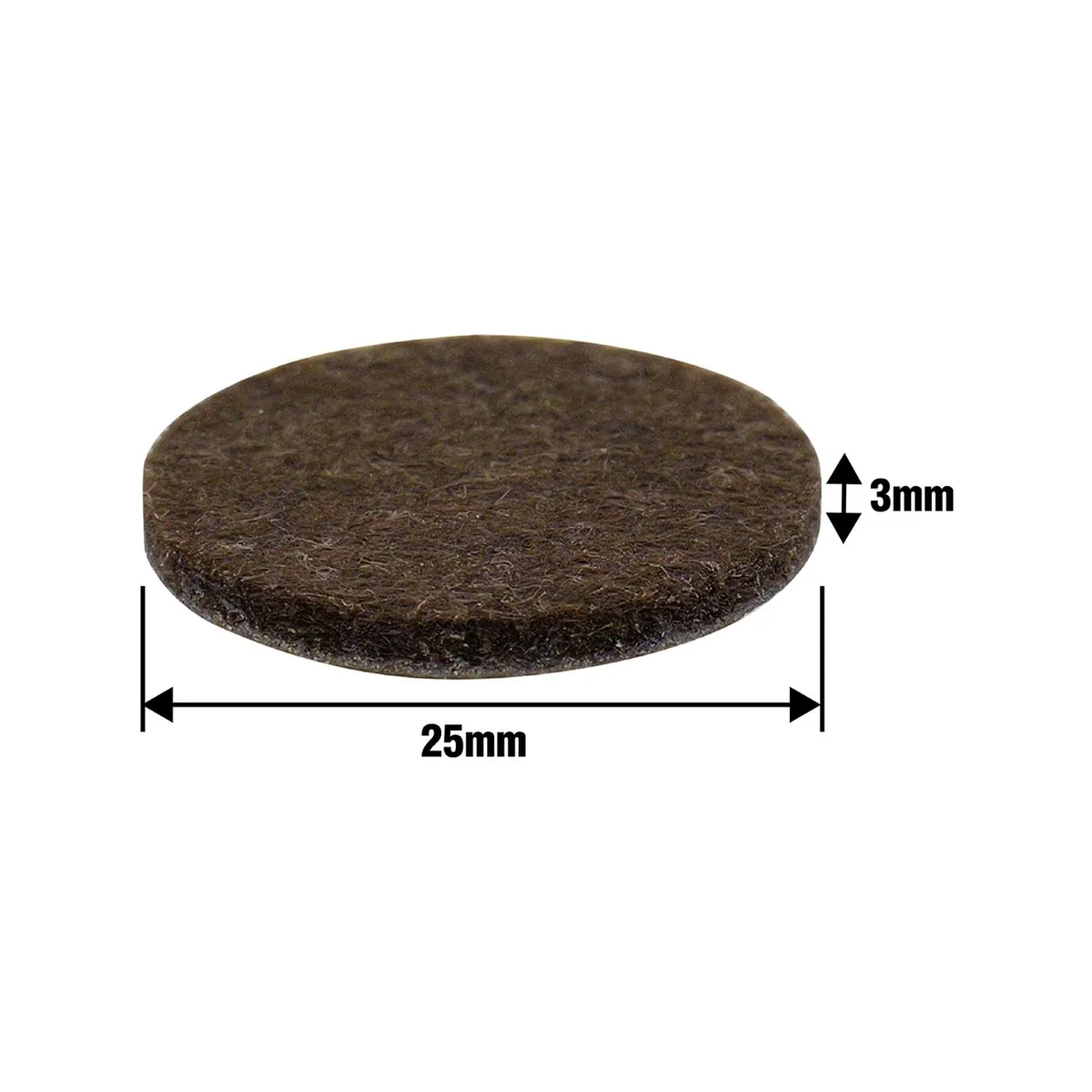 Surface Gard Felt Floor Protection 25mm Brown - 8 Pack - Noise Reduction - Image 3