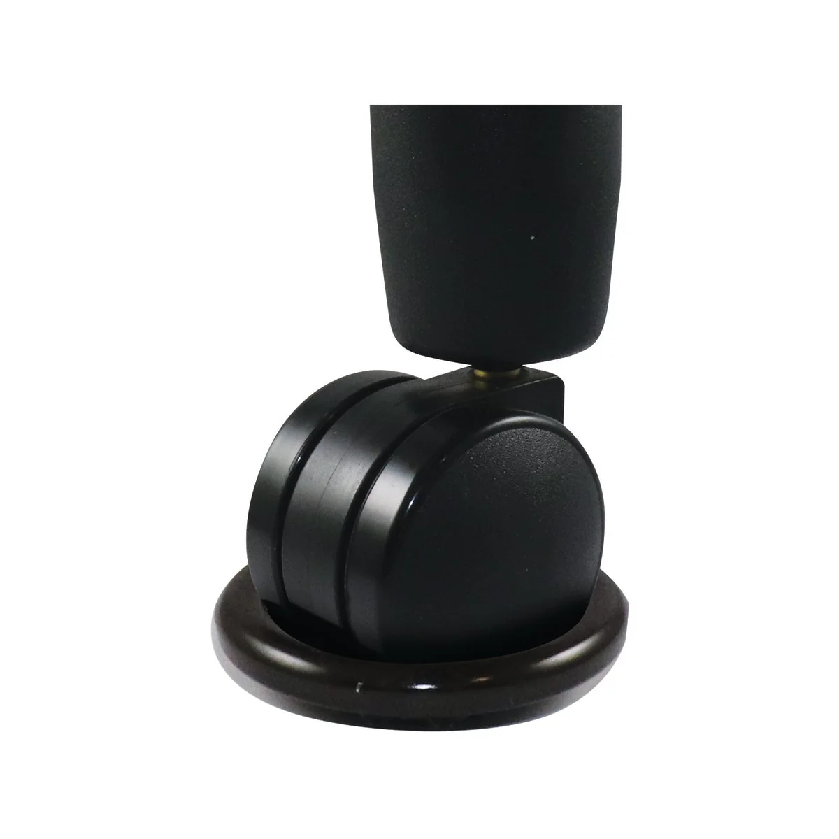 Surface Gard Round Castor Cup 30mm Brown 4 Pack - Protects Floors - Image 2