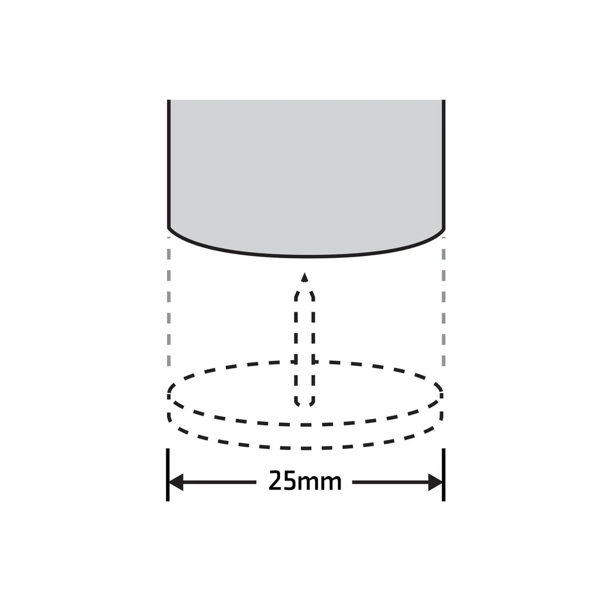 Surface Gard Round Castor Cup 4 Pack - 25mm - Brown - For Carpet & Hardwood - Image 3