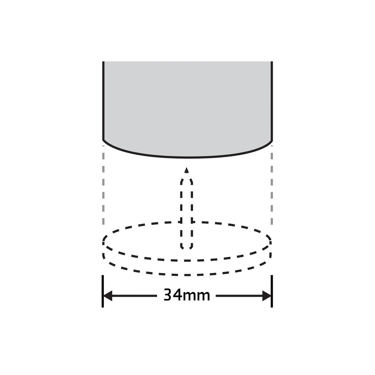 Surface Gard Round Castor Cup 4 Pack - Brown - 34mm - Image 4
