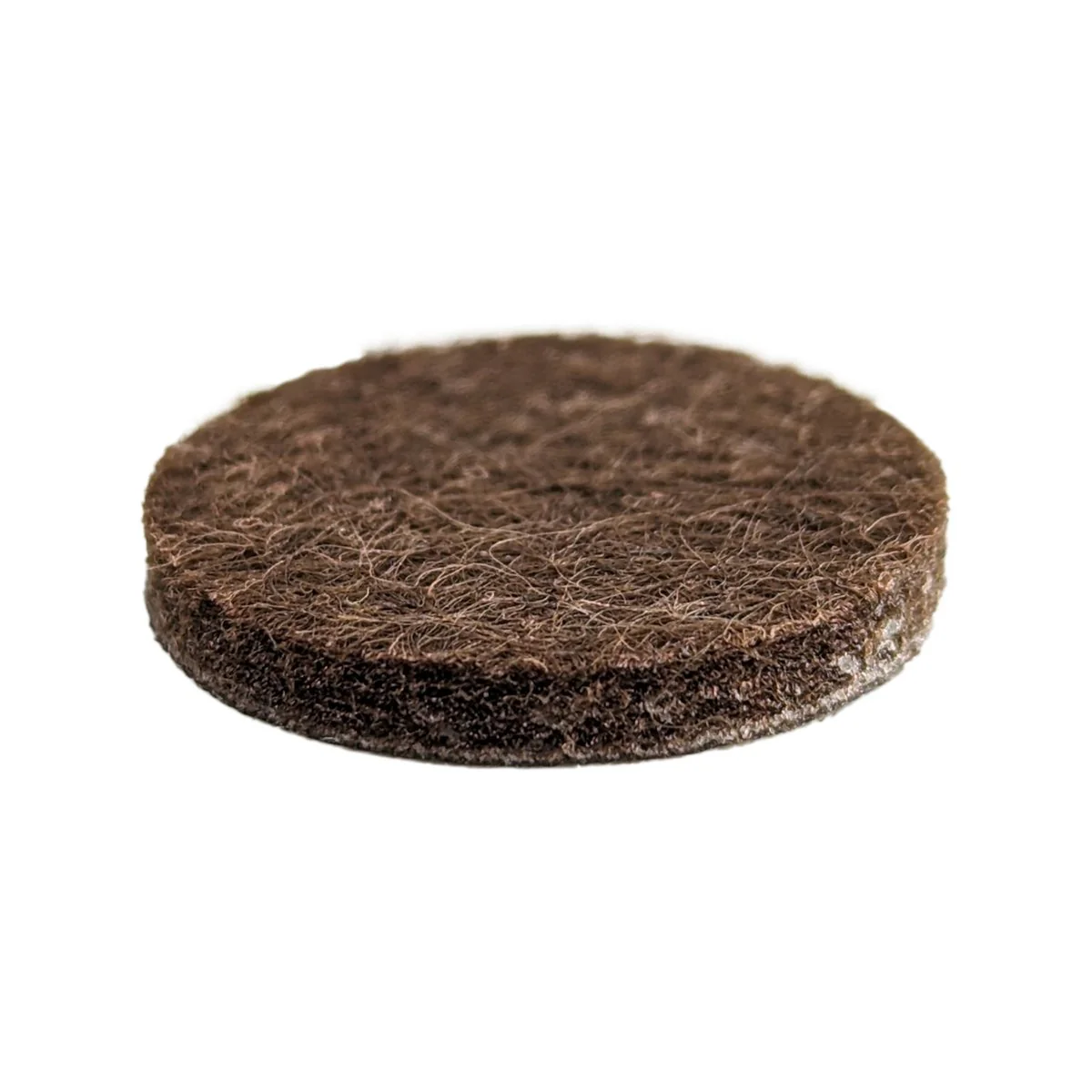 Surface Gard Round Felt Floor Protection 19mm - Brown - 12 Pack - Minimises Noise & Vibration - Image 2