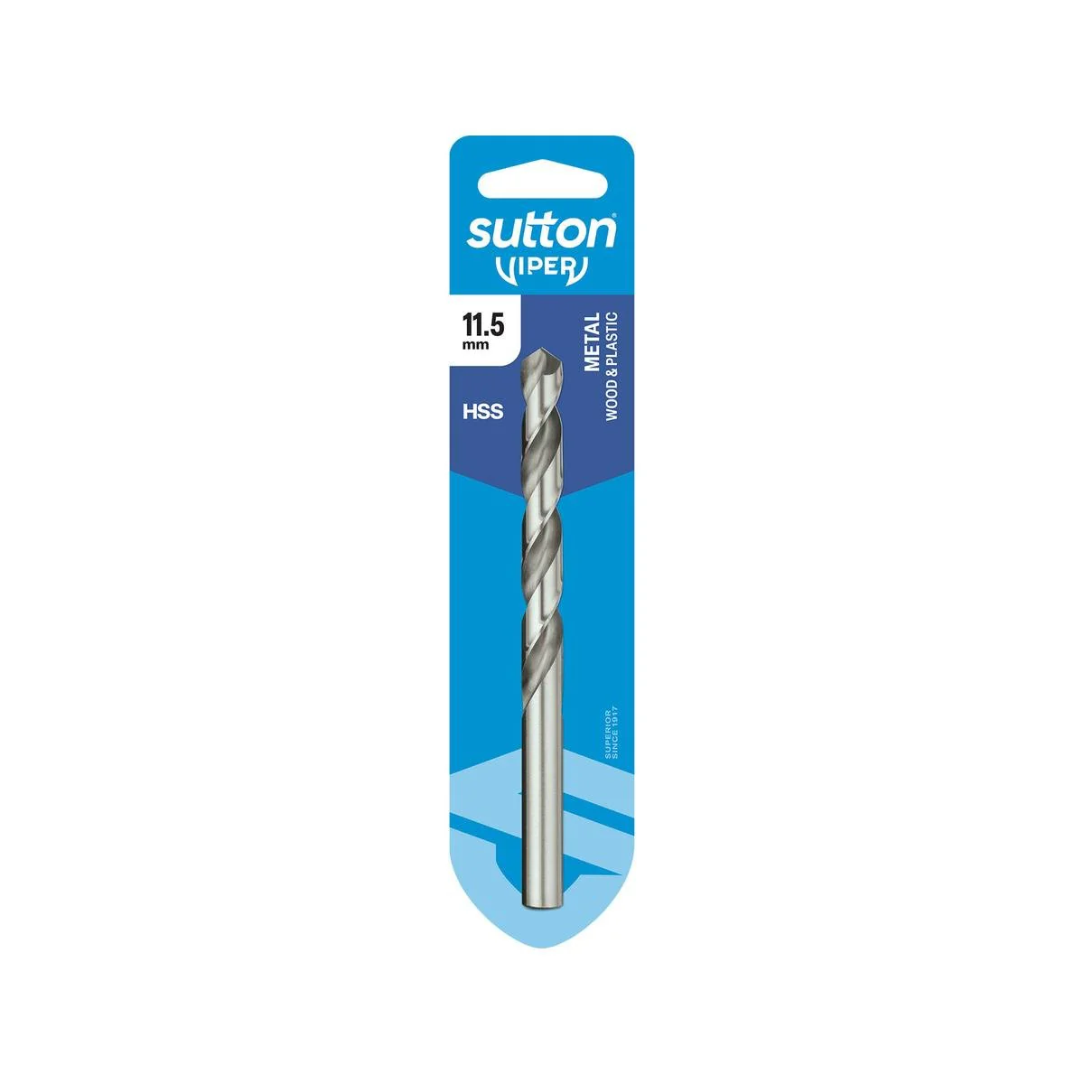 Sutton Tools 11.5mm Viper Jobber Drill Bit - HSS - Precision Drilling
