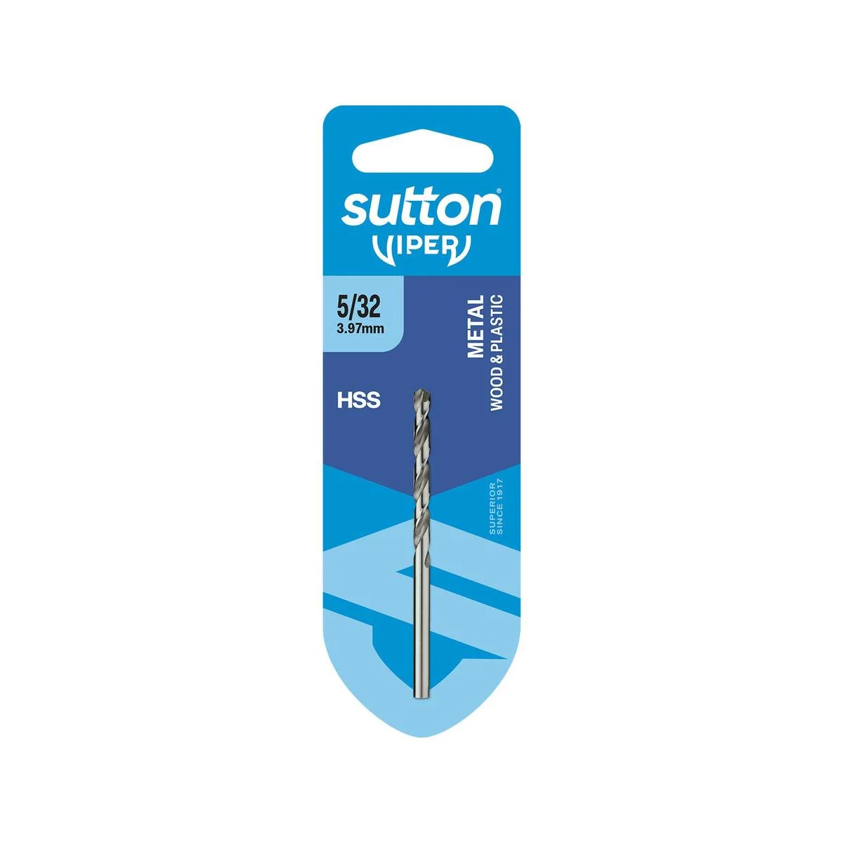 Sutton Tools 5/32" Viper Jobber Drill Bit - M2 HSS - Precision Drilling