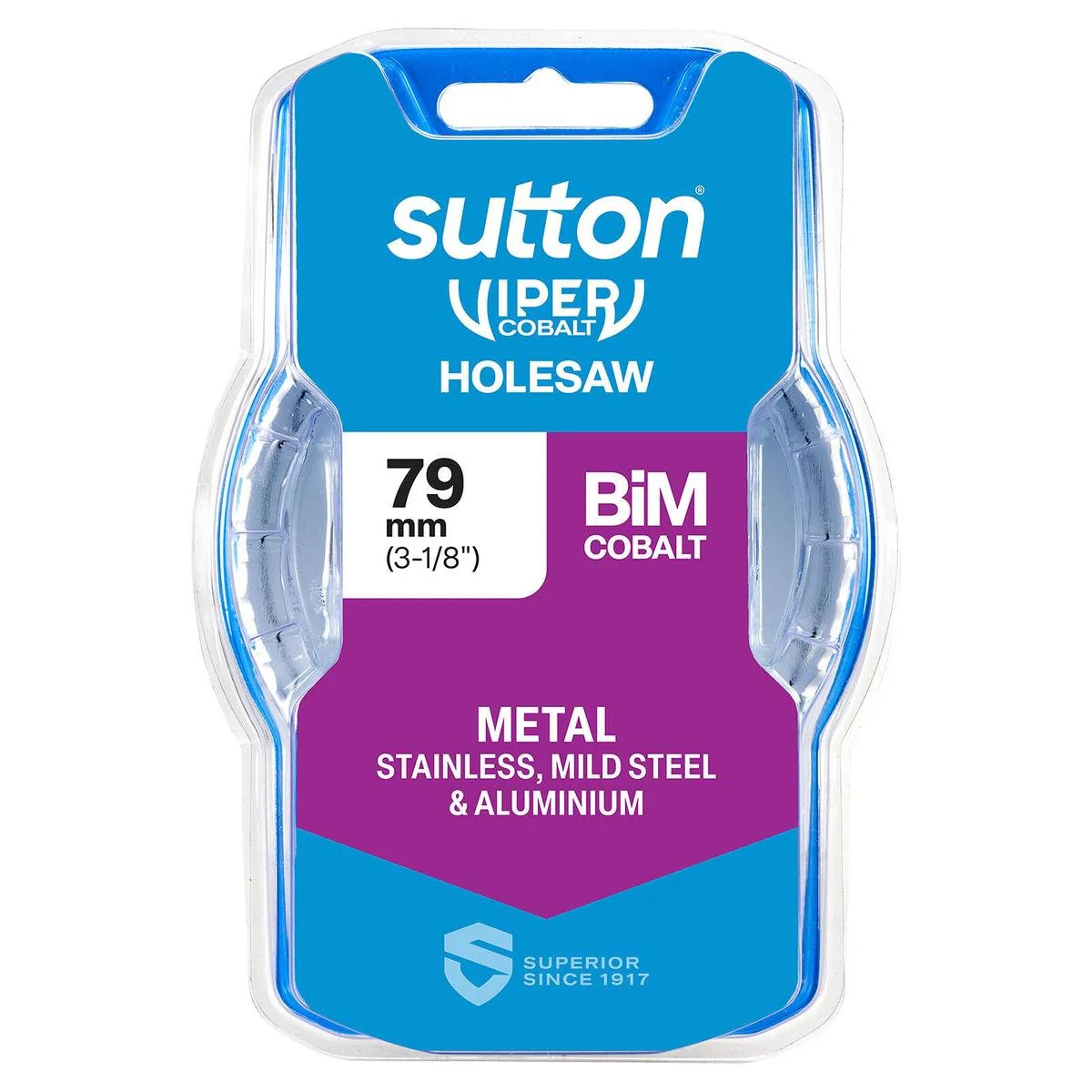 Sutton Tools 79mm Viper Cobalt Bi Metal Holesaw - Durable - Precision Drilling