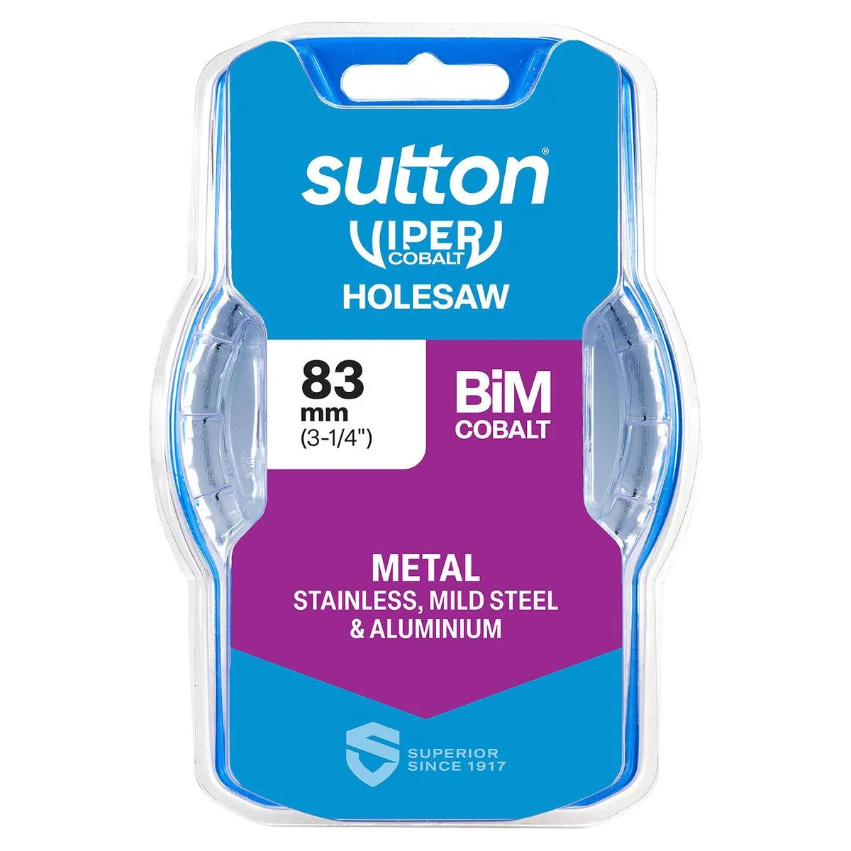 Sutton Tools 83mm Viper Cobalt Bi Metal Holesaw - Durable - Precision Cutting