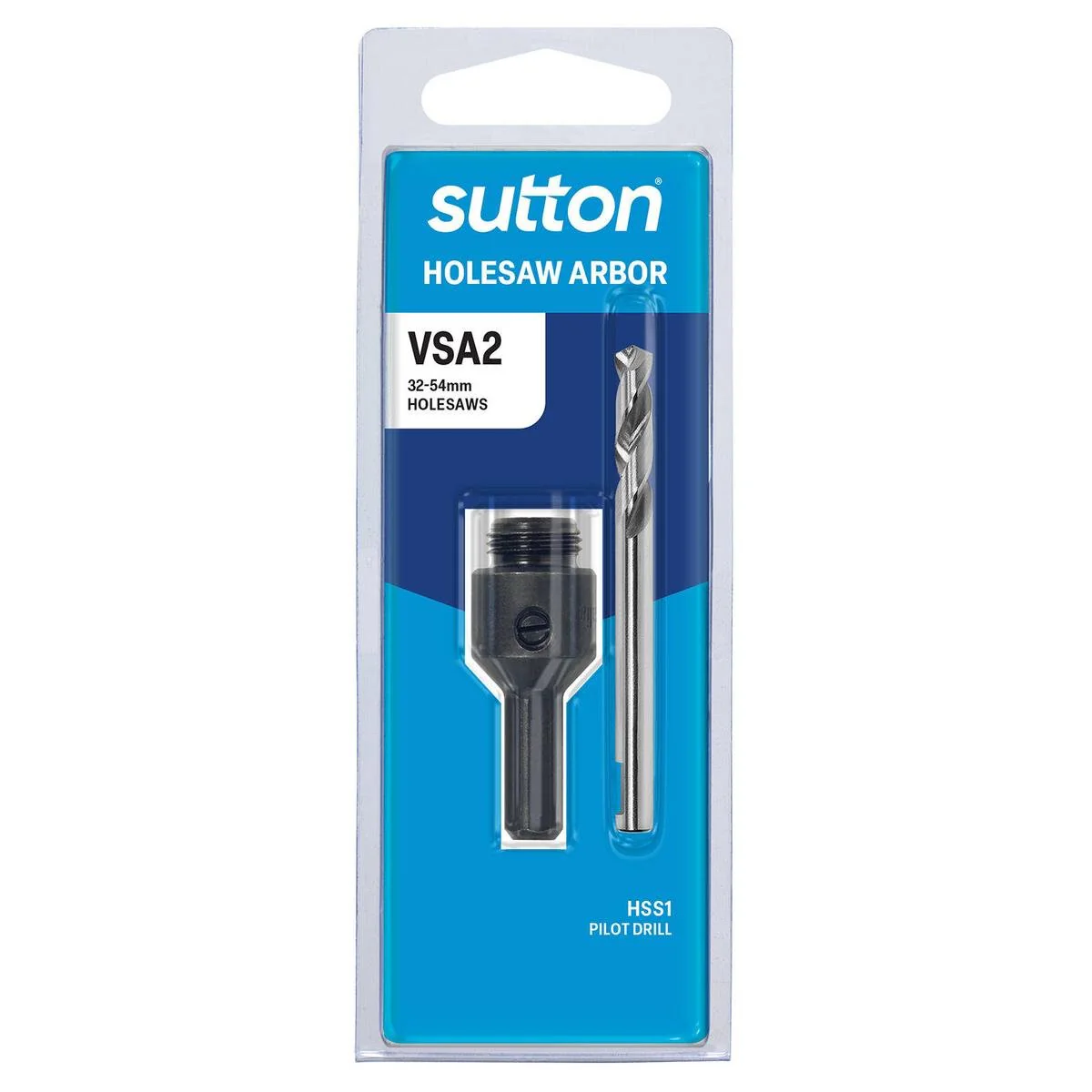 Sutton Tools Holesaw Arbor - 32-54mm - 5/8 UNF Thread - Precision Drilling