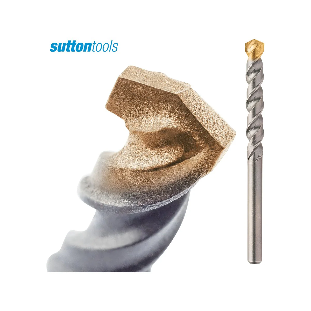 Sutton Tools Masonry Drill Bit - 5.5 x 150mm - Carbide Tip - Aggressive Drilling - Image 4