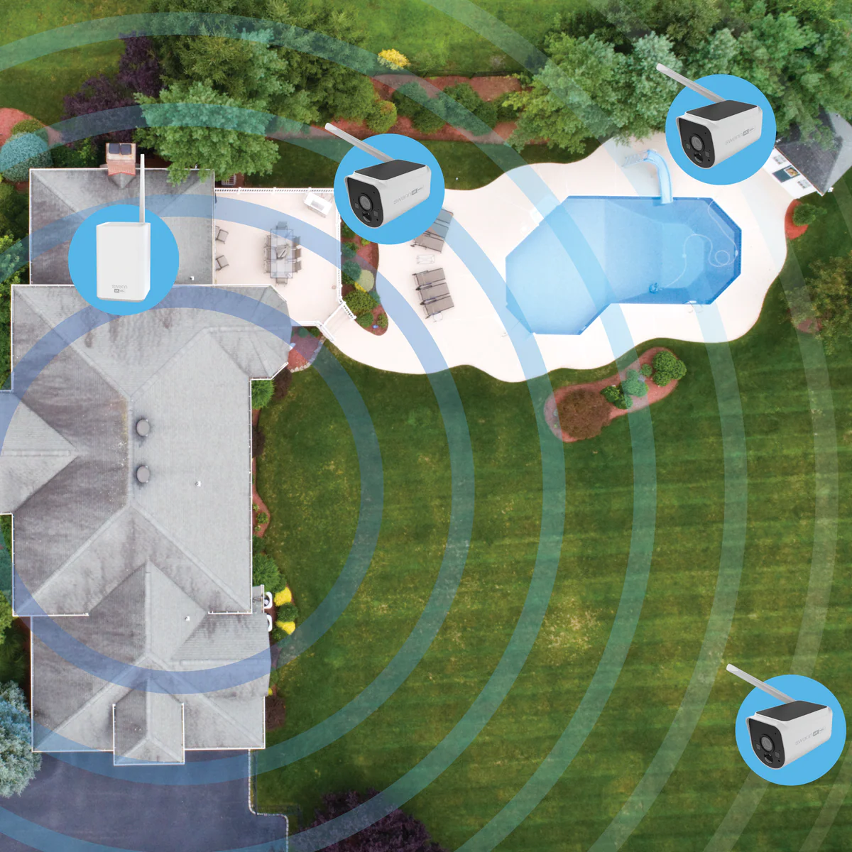 Swann maxranger4k Solar Wireless Security System 4 Pack - 4K Ultra HD - 64GB - Image 4