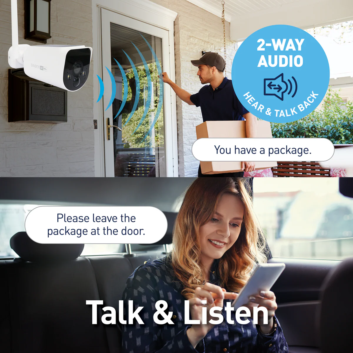 Swann maxranger4k Solar Wireless Security System 4 Pack - 4K Ultra HD - 64GB - Image 5