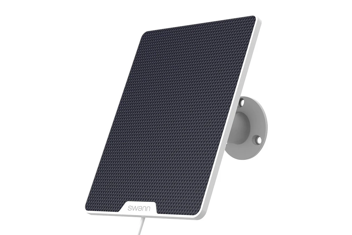 Swann Solar Panel for Wire-Free Cameras - Weatherproof & Eco-Friendly