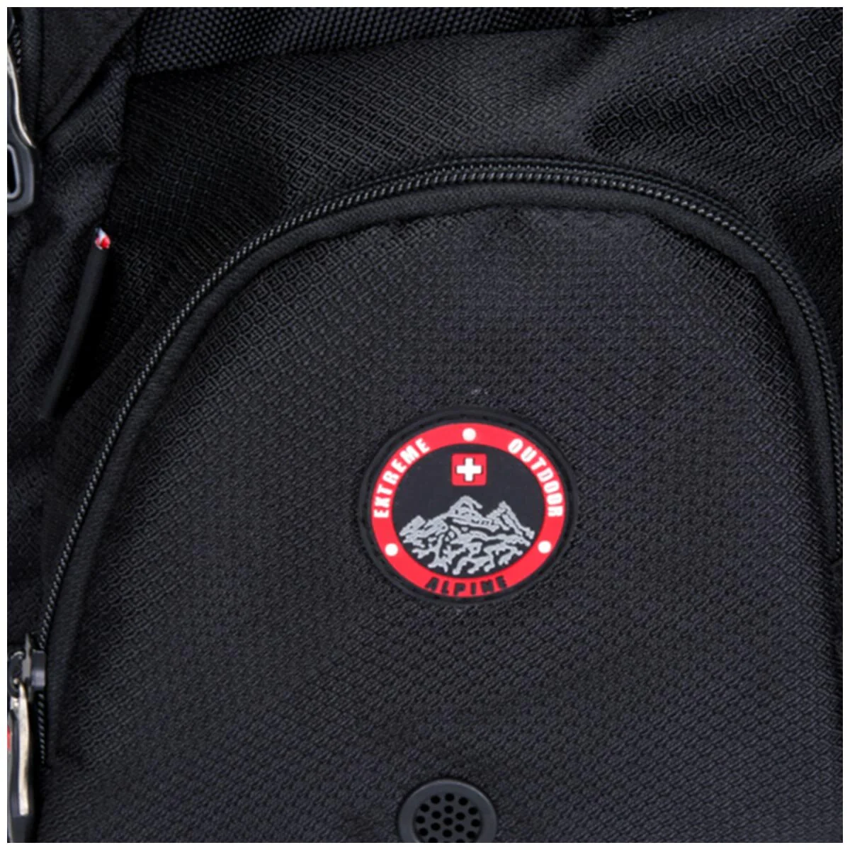SWISSWIN Laptop Backpack SW9801 Black Capacity 37 Litre Weather Resistant - Image 12