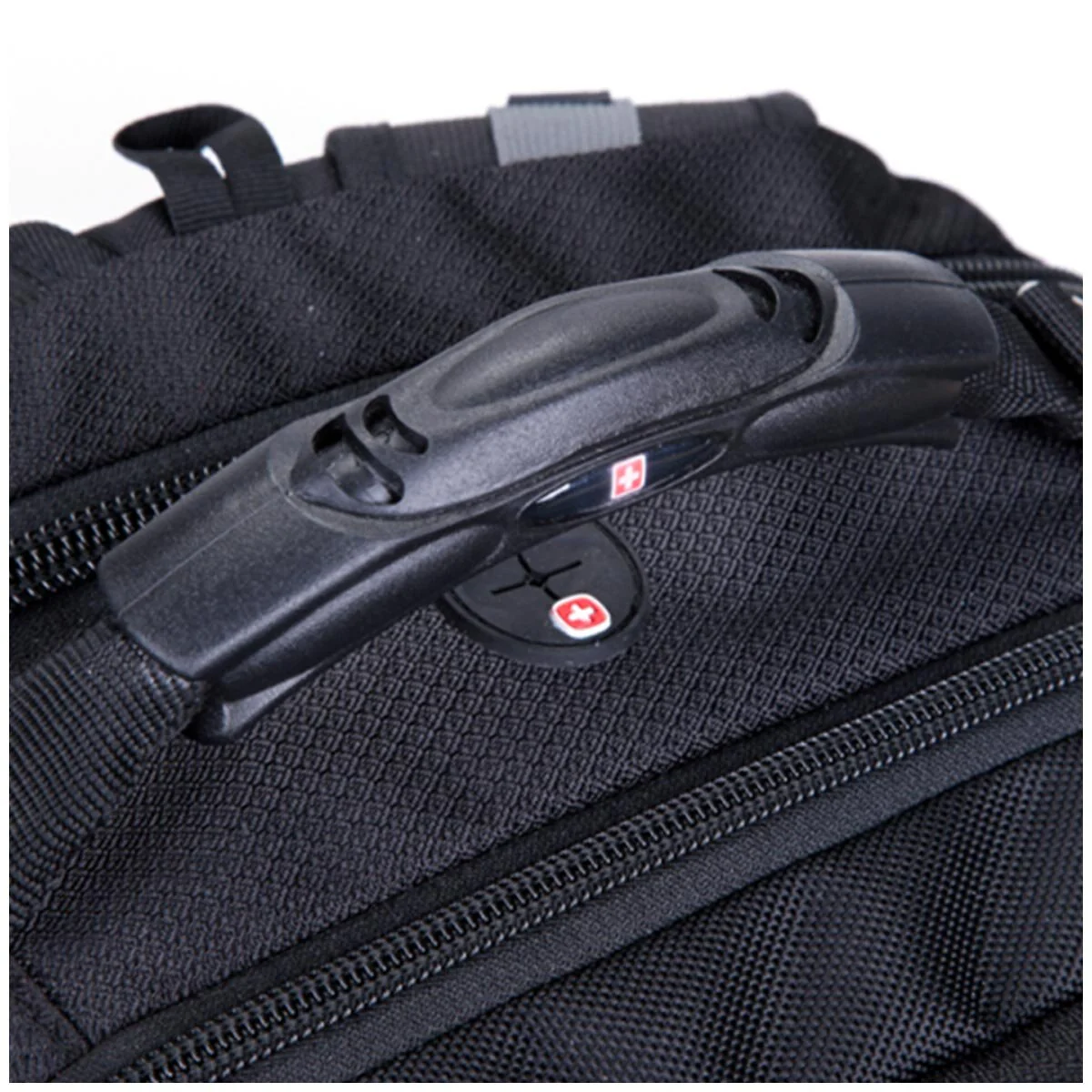 SWISSWIN Laptop Backpack SW9801 Black Capacity 37 Litre Weather Resistant - Image 9