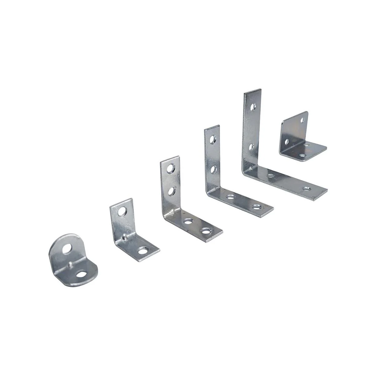 Syneco Angle Bracket Multi Pack - 38 Pieces - Rust-Resistant Steel - 135mm x 190mm x 30mm