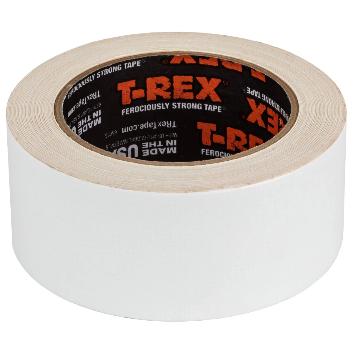 T Rex Duct Tape - 48mm x 9.1m - White - Heavy-Duty, UV Resistant - Image 3