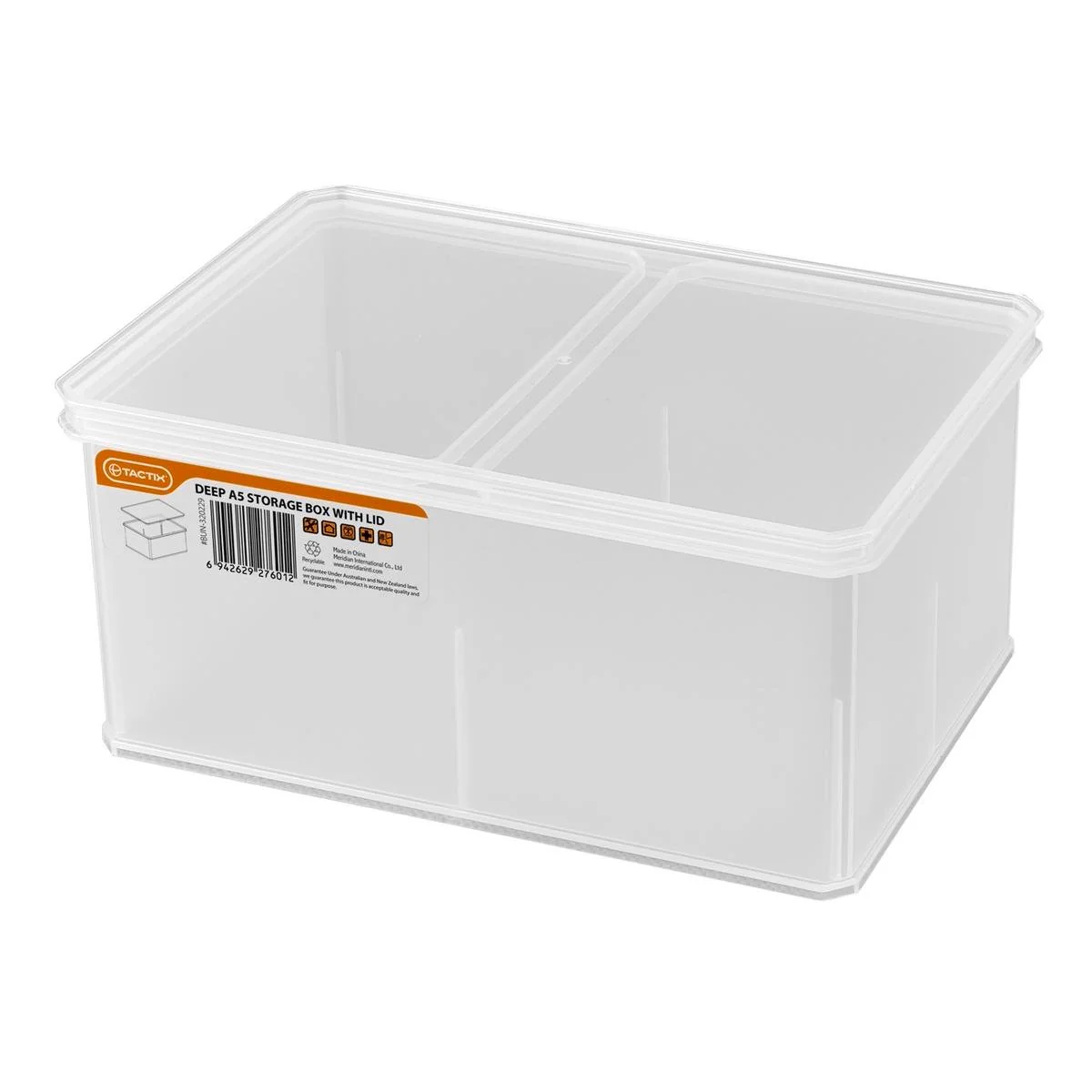 Tactix Medium Deep Storage Container - Plastic 236x112mm - Durable