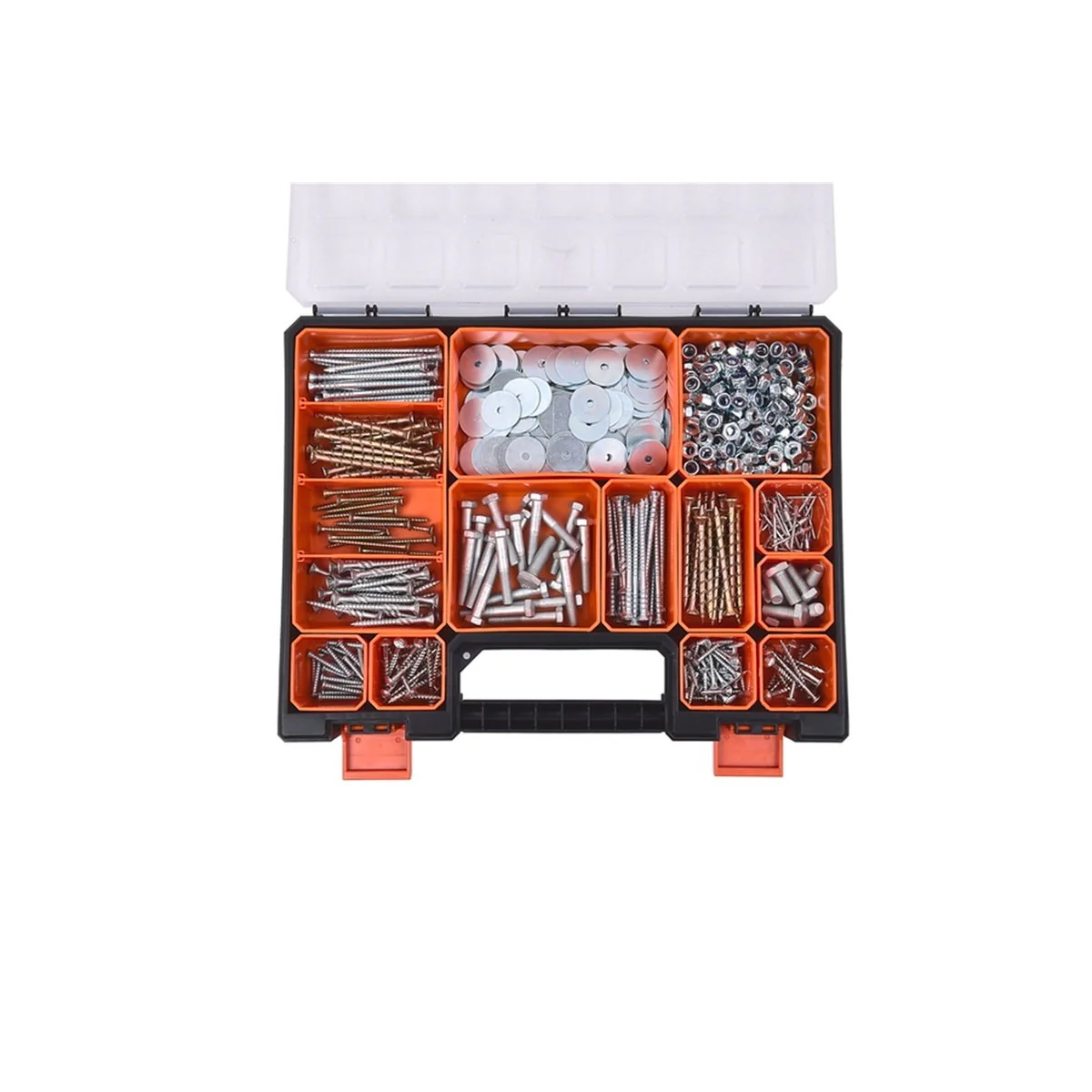Tactix Tub Organiser - 405mm - PP - 12 Deep Tubs - Image 2