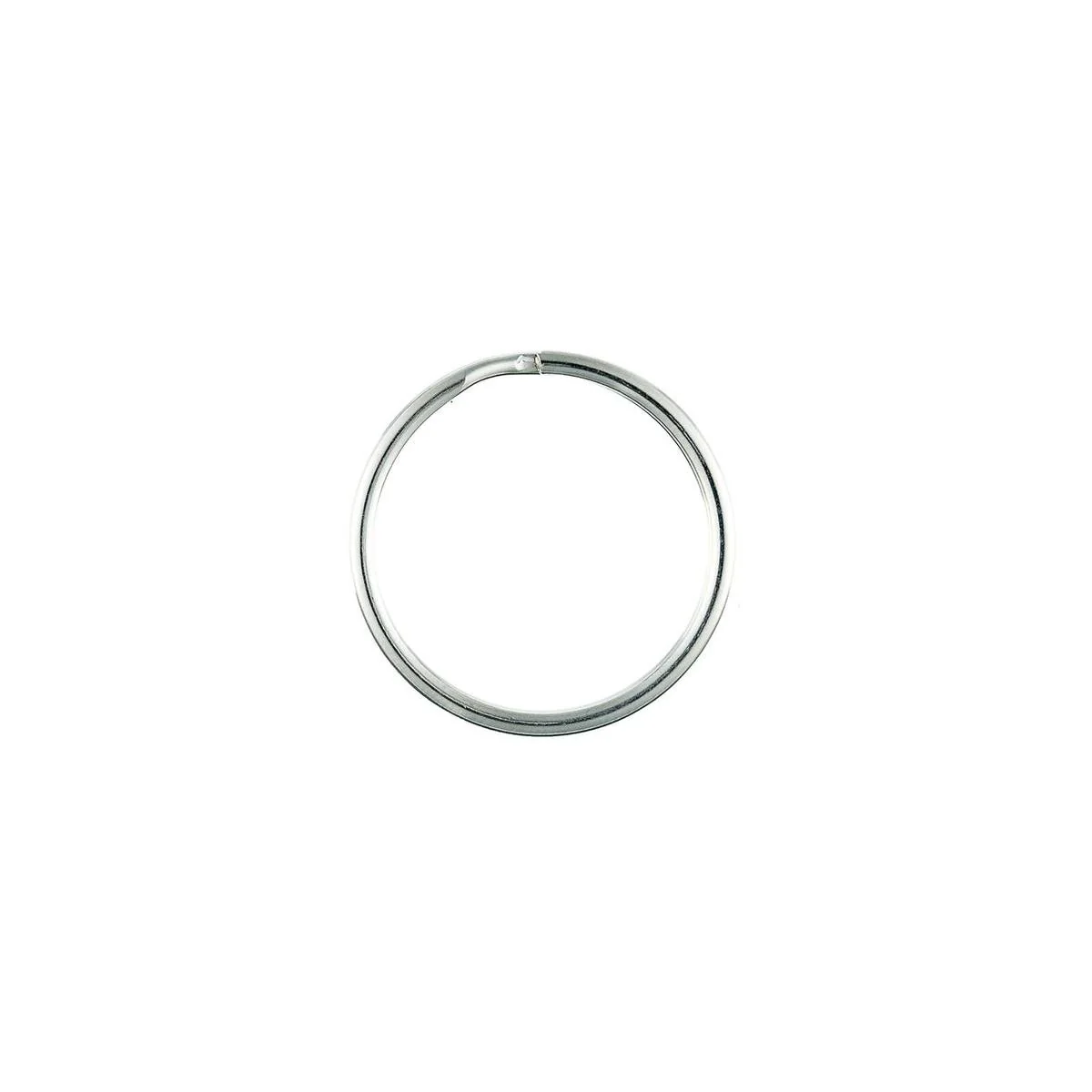 Taskmaster 30mm Key Ring - 100 Pack - Durable Steel - Easy Key Organisation