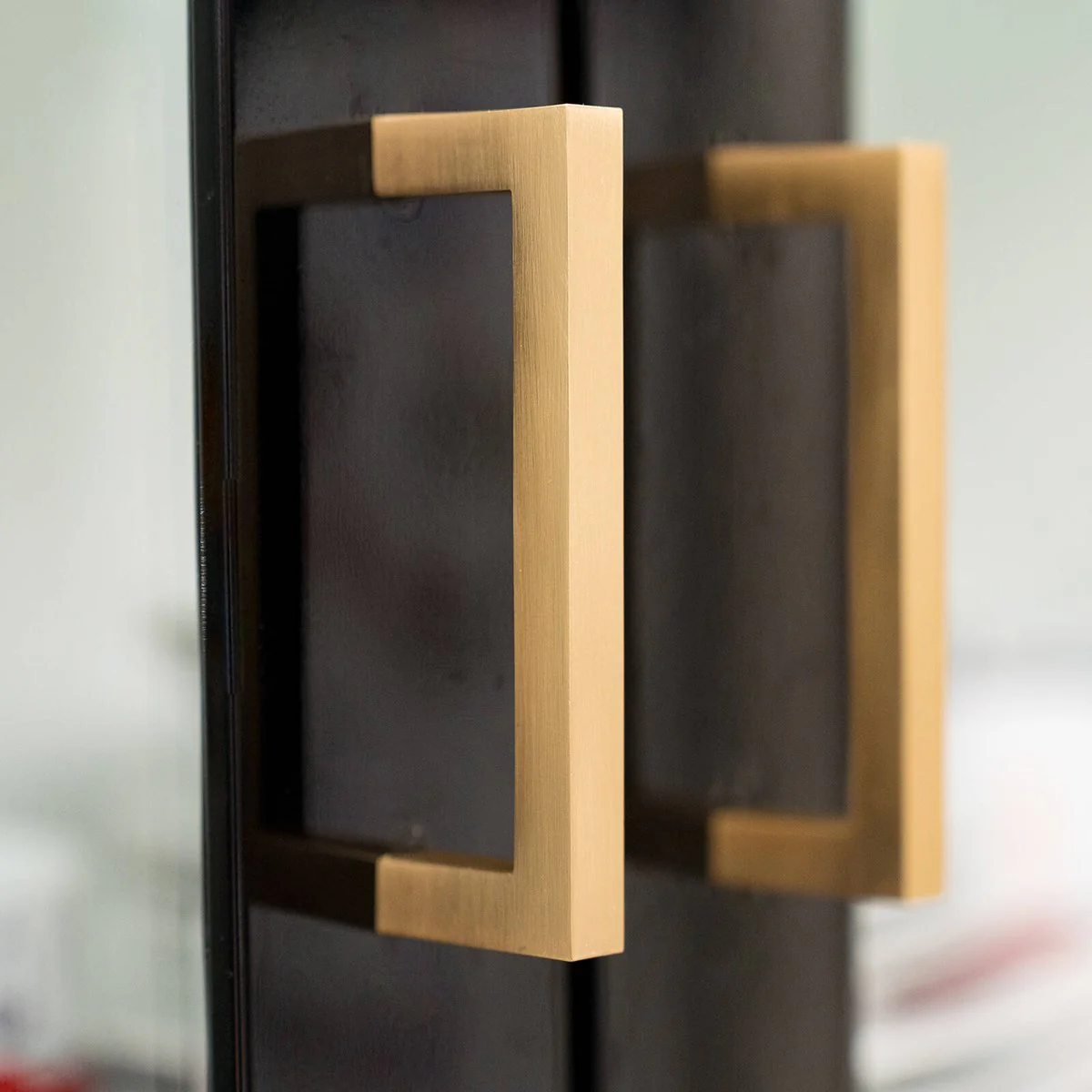 Taskmaster 96mm Brushed Brass Square Handle 10 Pack - Easy Install - Modern Design - Image 3