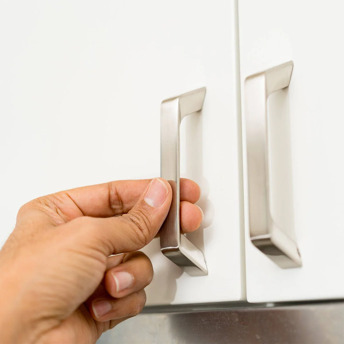 Taskmaster 96mm Brushed Satin Handle - Satin Nickel - 1 Pack - 96mm - Image 5