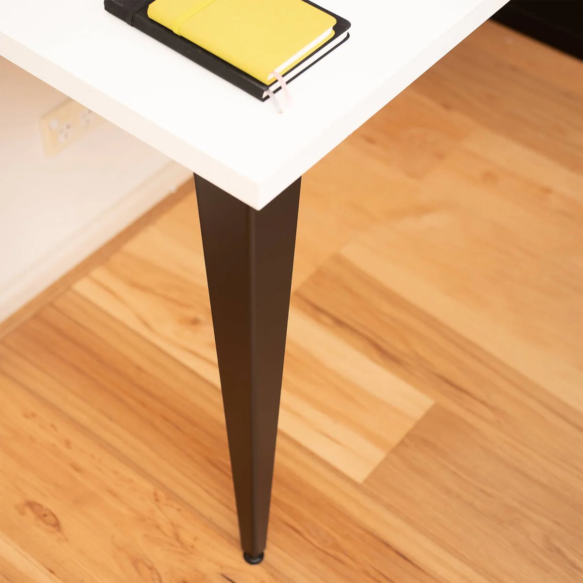 Taskmaster Corner Furniture Leg - 710mm - Black Steel - Adjustable Height - Image 5