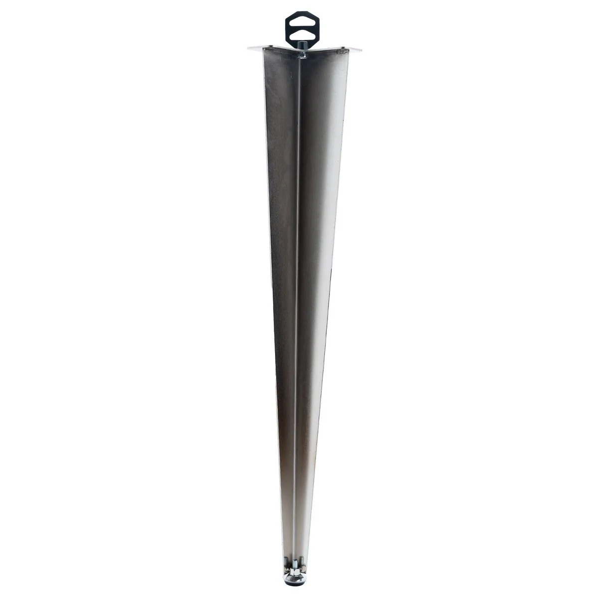 Taskmaster Corner Furniture Leg - 710mm - Satin Chrome - Durable & Adjustable