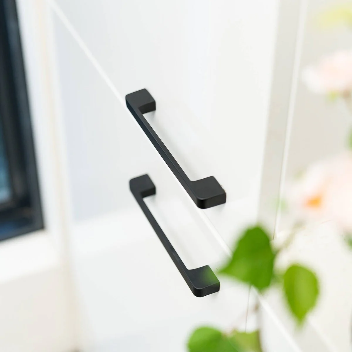 Taskmaster 160mm Matte Black Slimline Handle - 1 Pack - Aluminium - Image 3