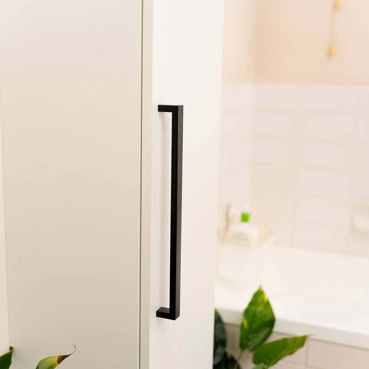 Taskmaster 320mm Black Matte Hollow Rectangle Handle - Steel - 1 Piece - Image 2