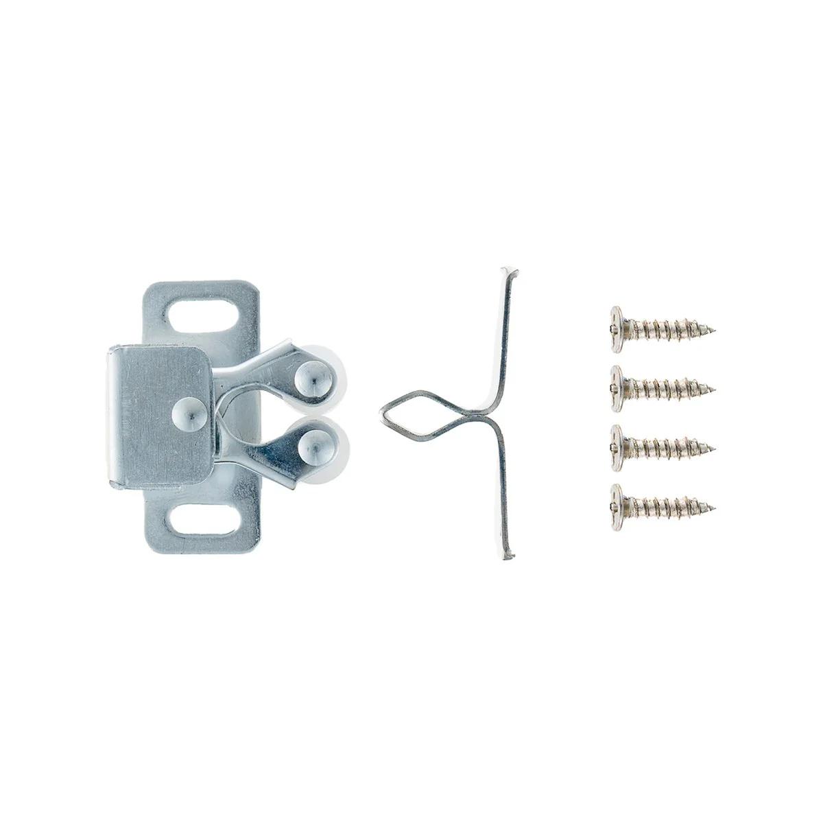 Taskmaster Zinc Double Roller Catch - Pack 20 - Zinc - Cabinet Use - Image 2