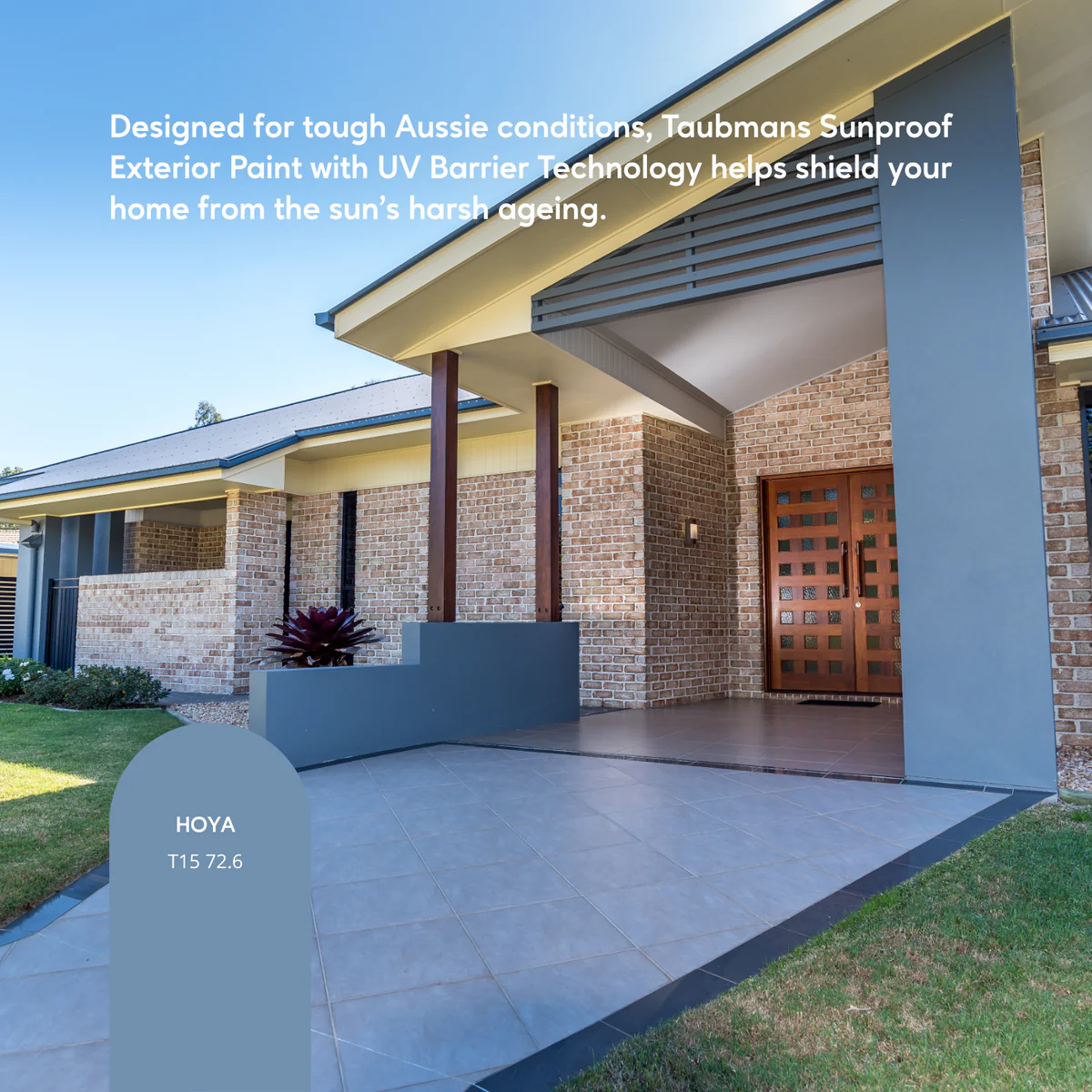 Taubmans 1L Neutral Low Sheen Sunproof Exterior Paint - UV Protection - Fast Drying - Image 3