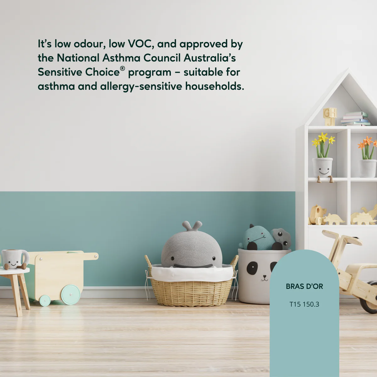 Taubmans 2L Accent Low Sheen Endure Interior Walls Paint - 2L - Stain Resistant - Low Odour - Image 4