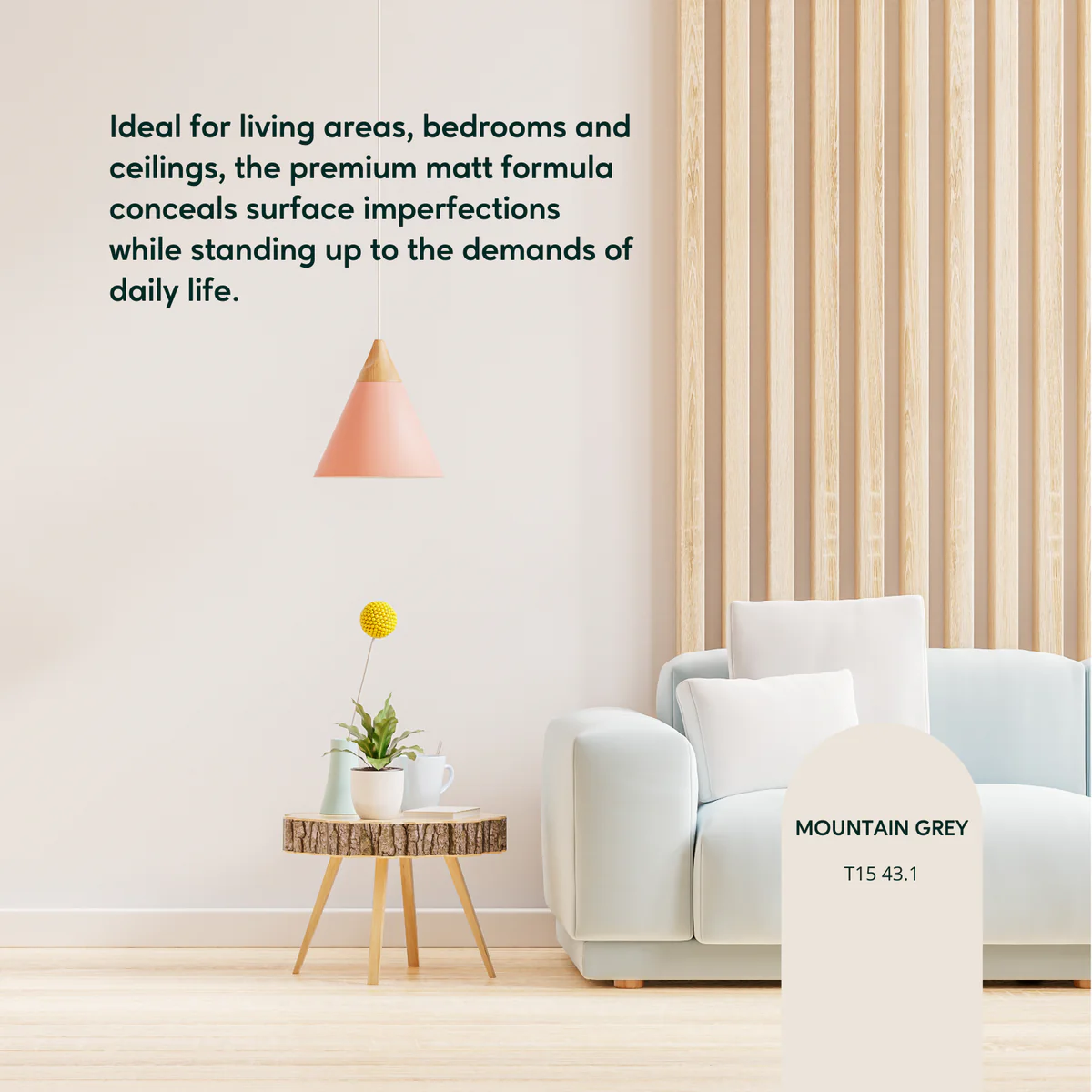 Taubmans 4L White Matt Endure Interior Walls Paint - Water Based - 4L - Stain Resistant - Washable - Image 3
