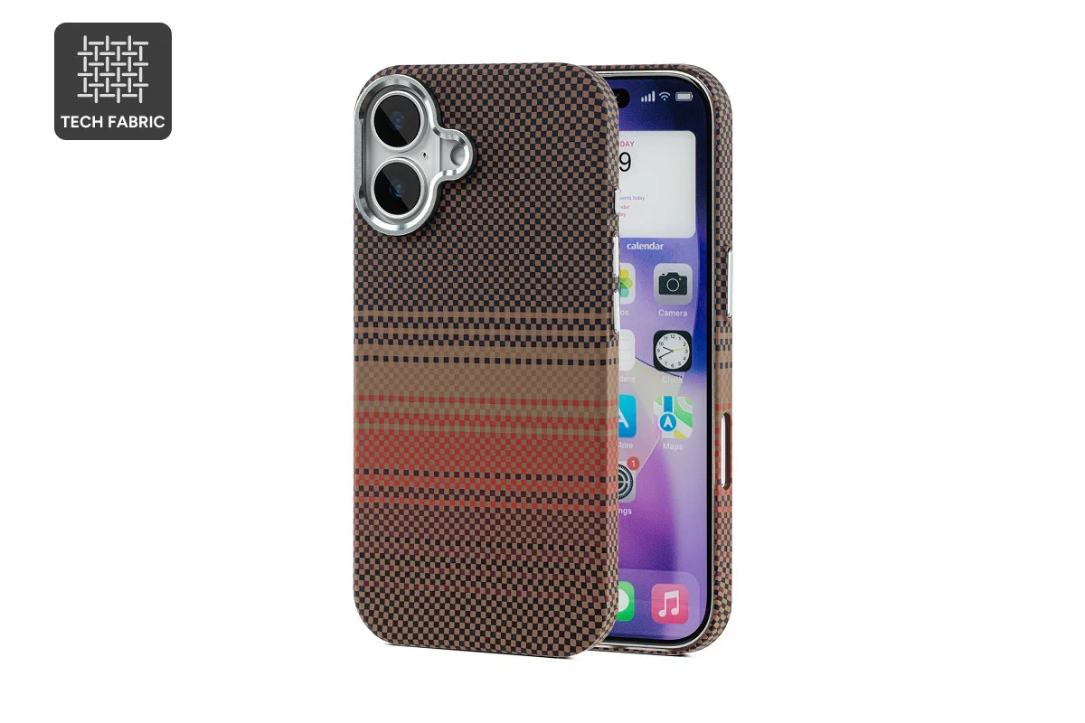 Tech Fabric iPhone 17 Case with MagSafe Ring - Stylish Protection