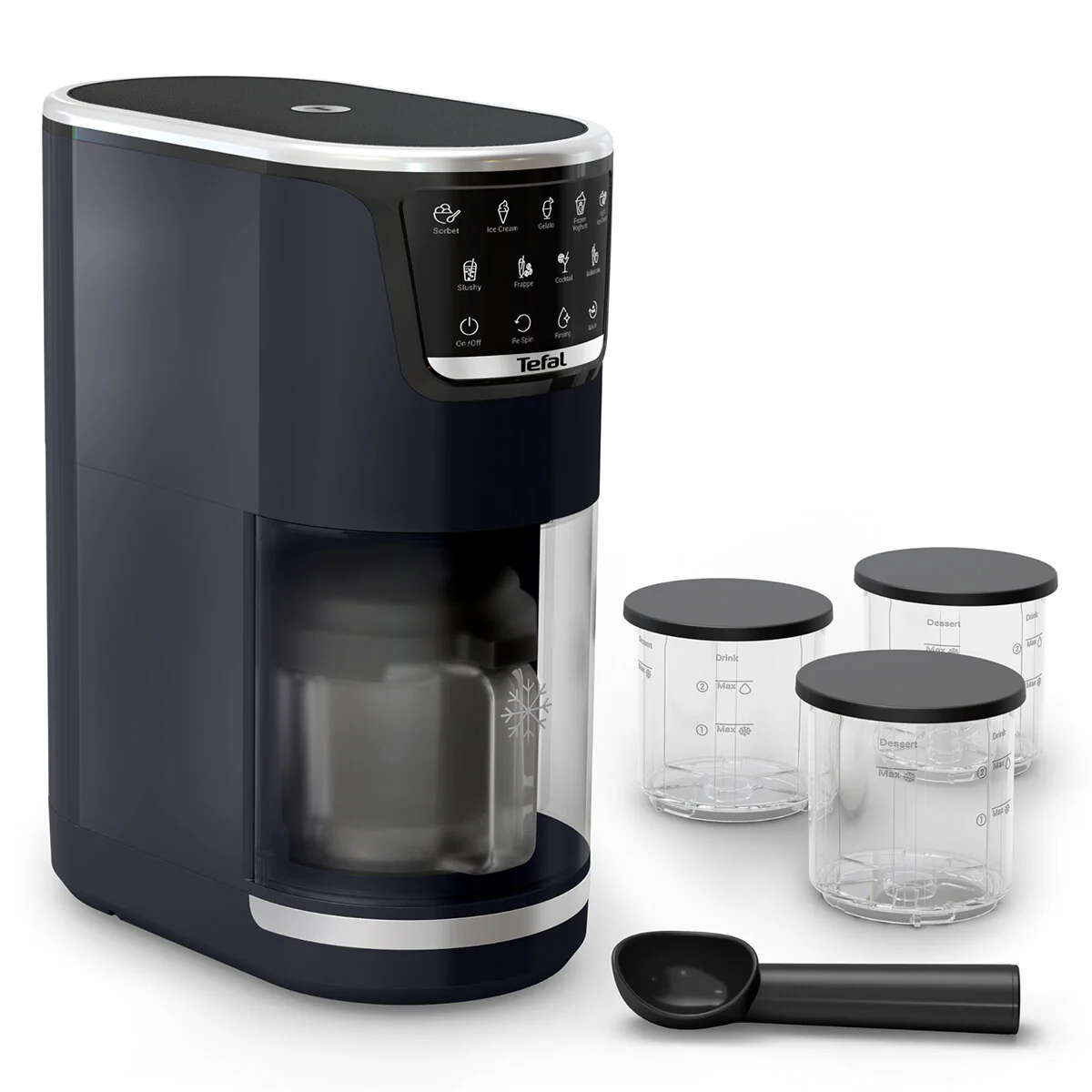 Tefal Dolci Ice Cream Maker Nesquik Bundle NQ32IG6048 Black Knight Easy Use - Image 3