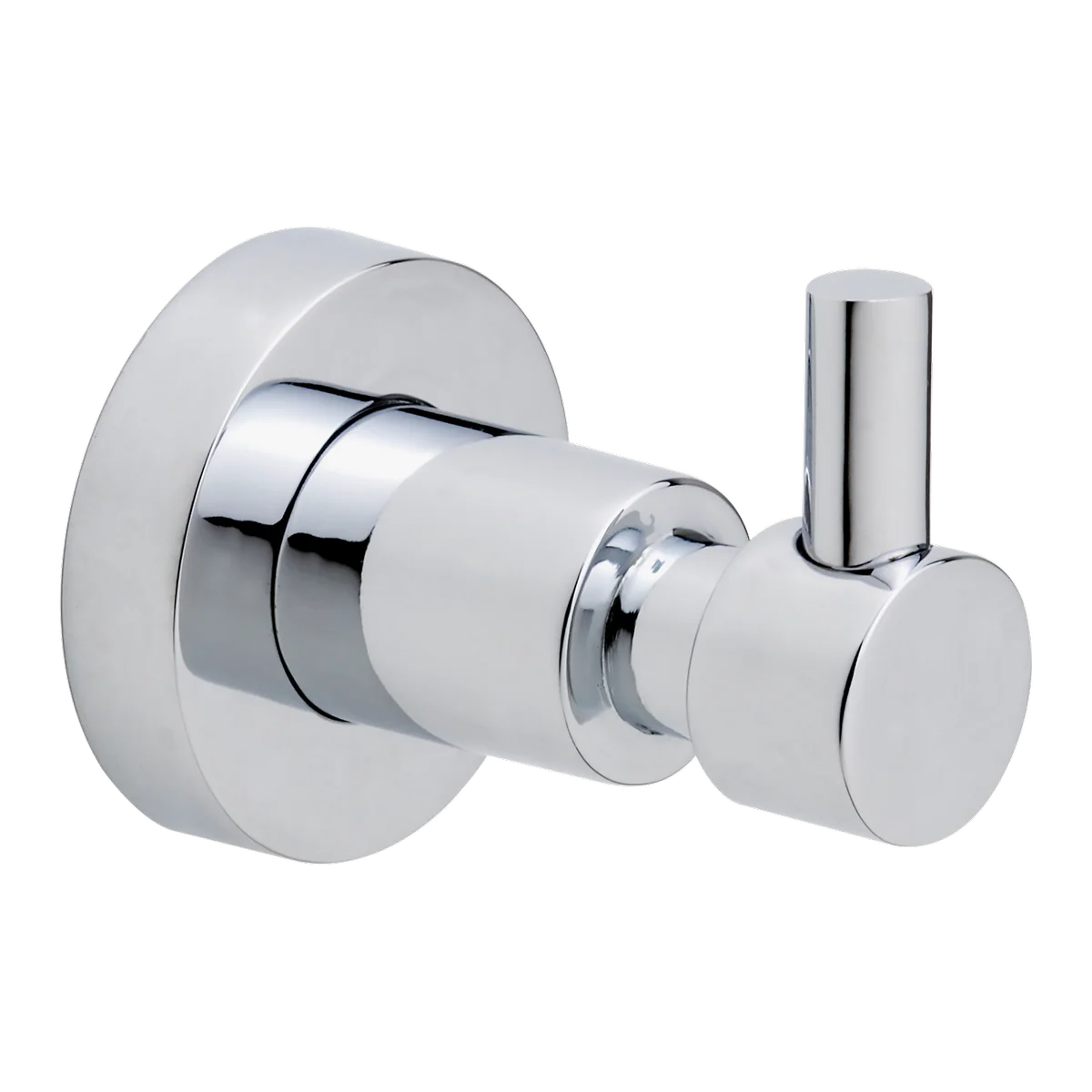 Tesa Loxx Bathrobe Hook - Chrome Plated Metal - 50mm x 68mm x 55mm