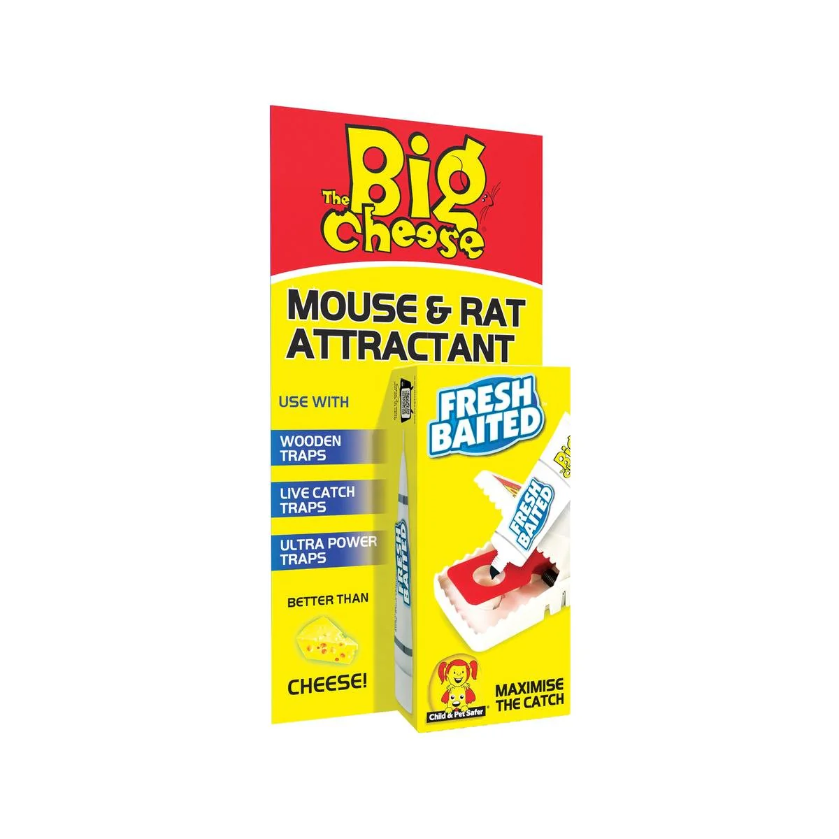 The Big Cheese Mouse & Rat Attractant - 40g - Food Paste - Indoor Use