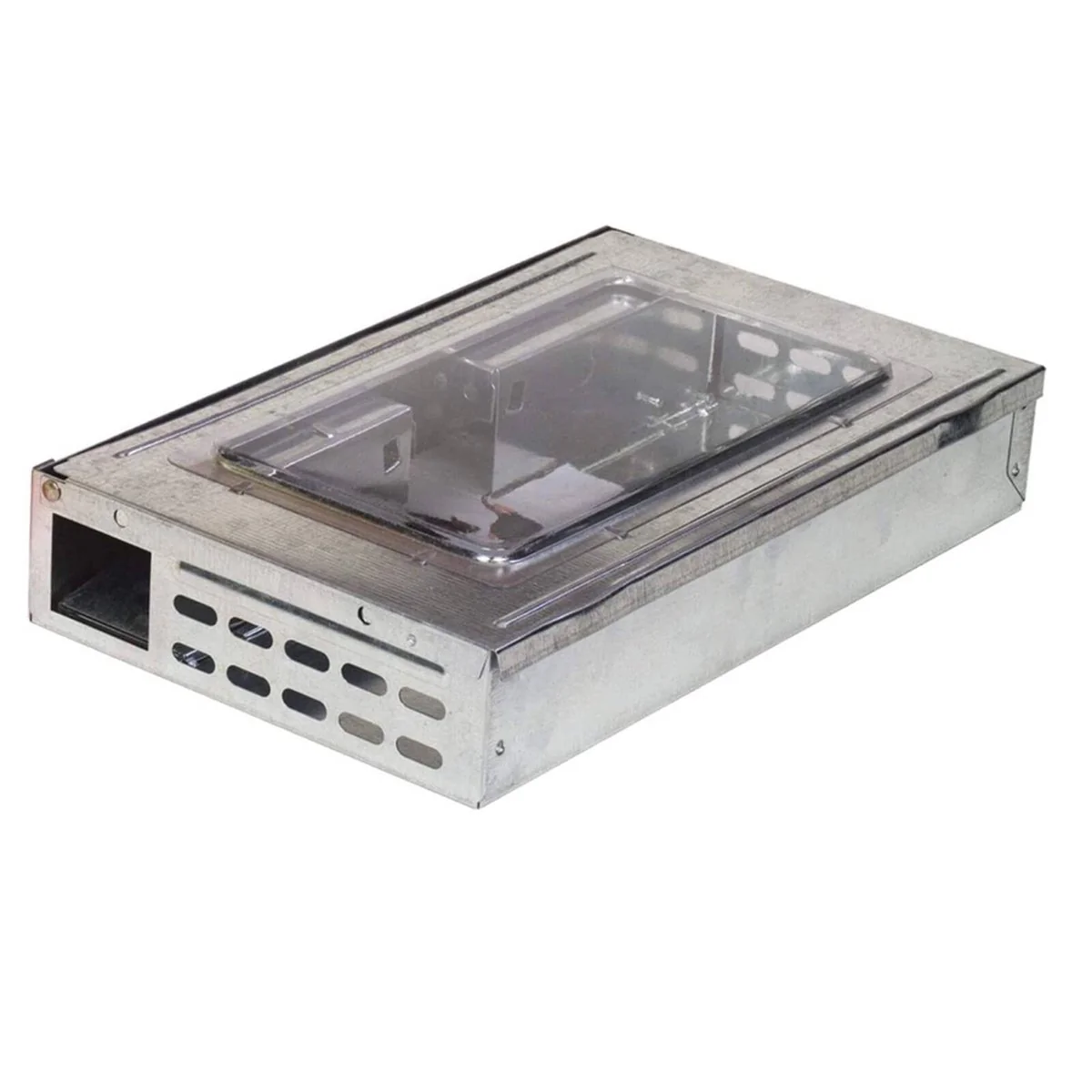 The Big Cheese Multi Catch Mouse Trap - 200mm x 400mm - Galvanised Steel - Self Setting - Image 4