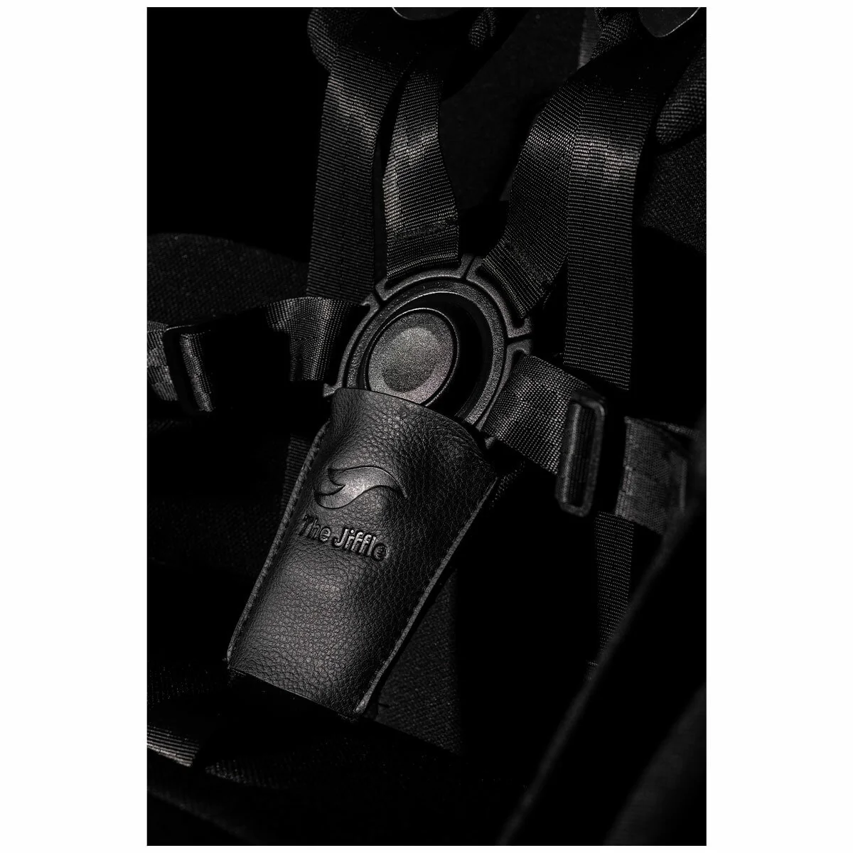 The Jiffle Wagon 6 in 1 Stroller TJW01004.BLACK Black Compact - Image 14