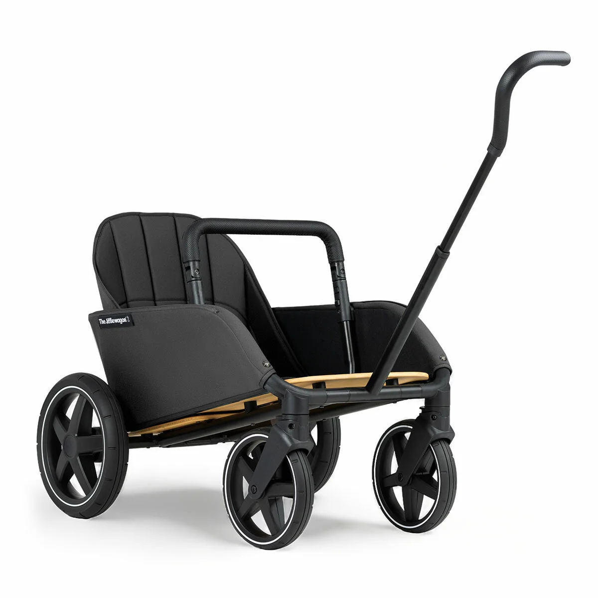 The Jiffle Wagon 6 in 1 Stroller TJW01004.BLACK Black Compact - Image 3