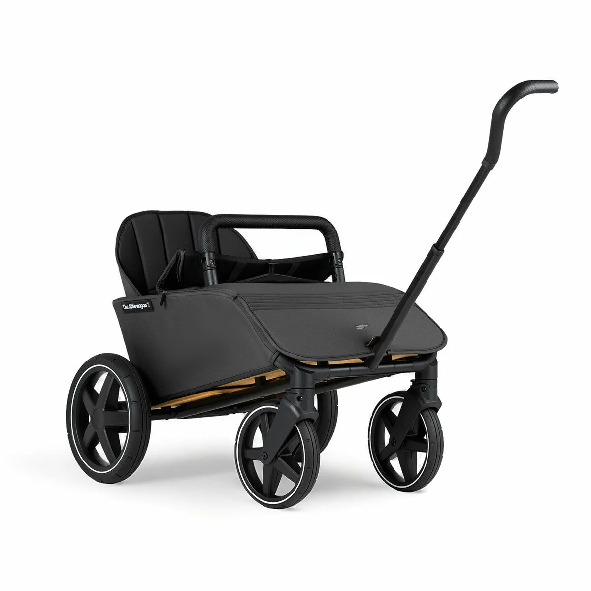 The Jiffle Wagon 6 in 1 Stroller TJW01004.BLACK Black Compact - Image 4