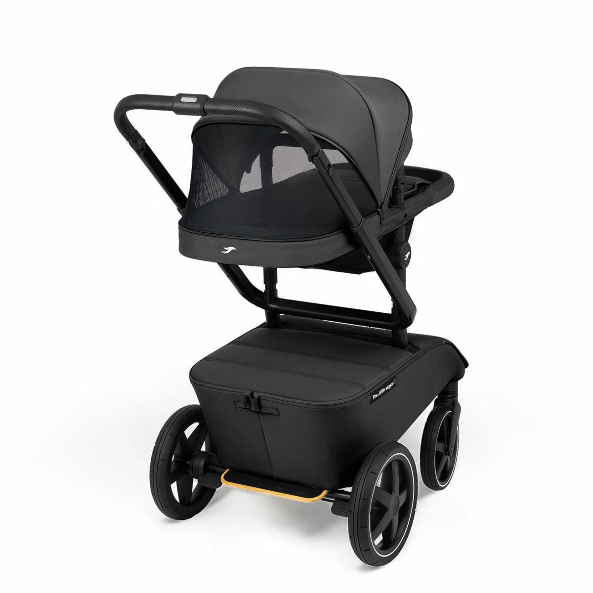 The Jiffle Wagon 6 in 1 Stroller TJW01004.BLACK Black Compact - Image 9