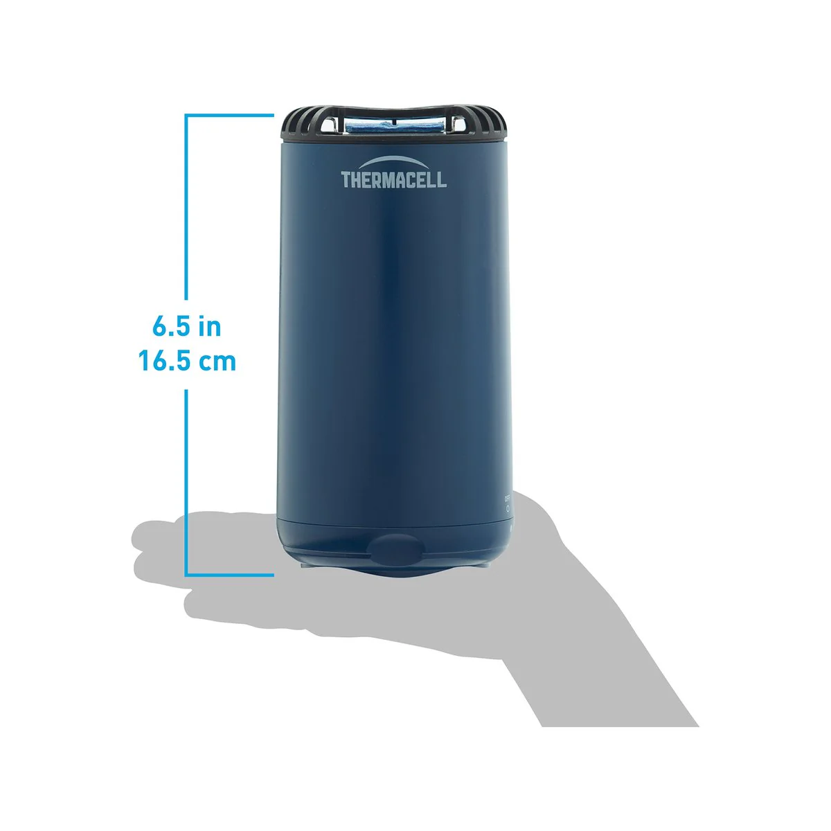 Thermacell Mini Halo Insect Repeller - Navy Blue - 12-Hour Fuel System - Silent Operation - Image 2