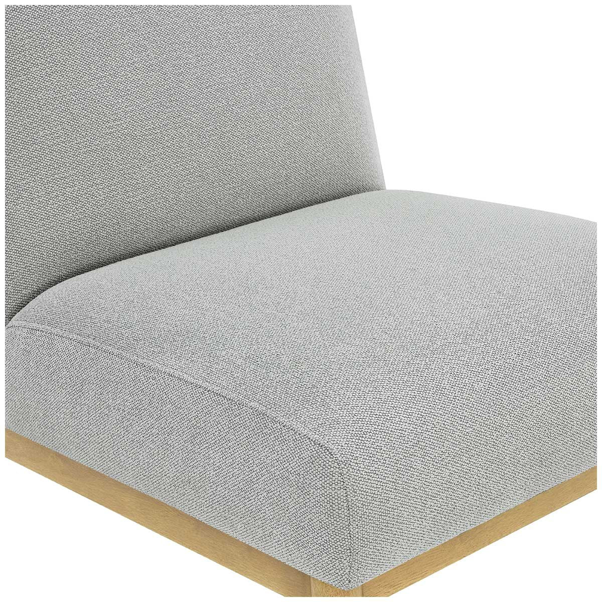 Thomasville 3 Piece Fabric Chair and Accent Table Set Durable Dark Grey - Image 10
