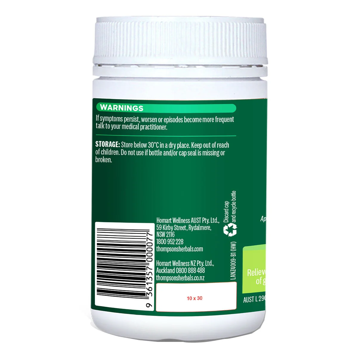 Thompson's One-A-Day Celery 5000 120 Capsules TMCEL120 - Image 3