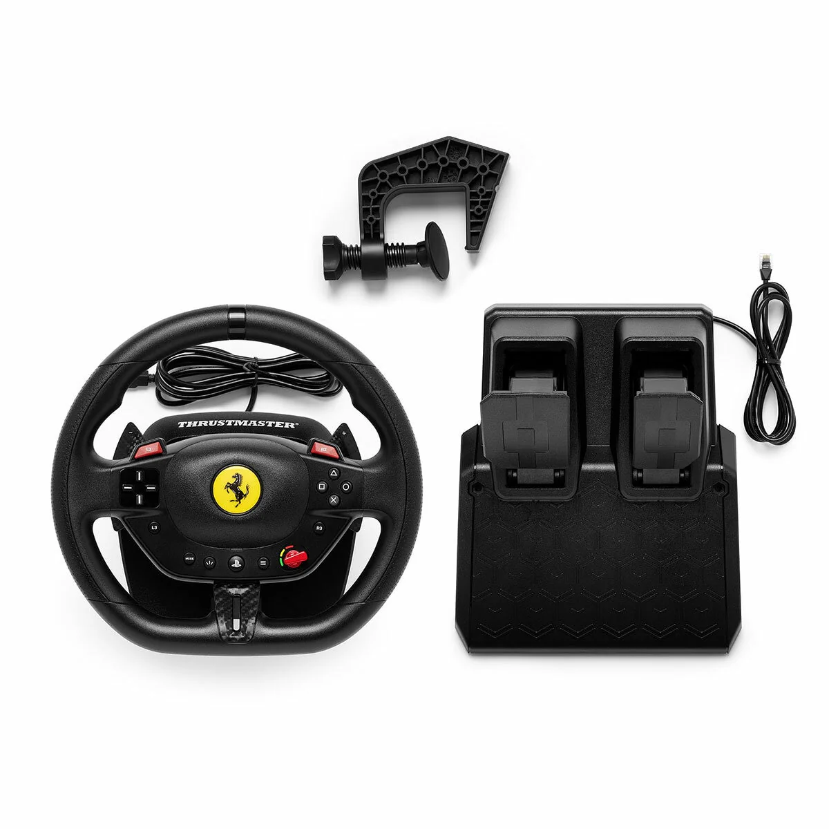 Thrustmaster T98-P Ferrari 296 GTB Racing Wheel 25cm PS5 PC 169896 - Image 4