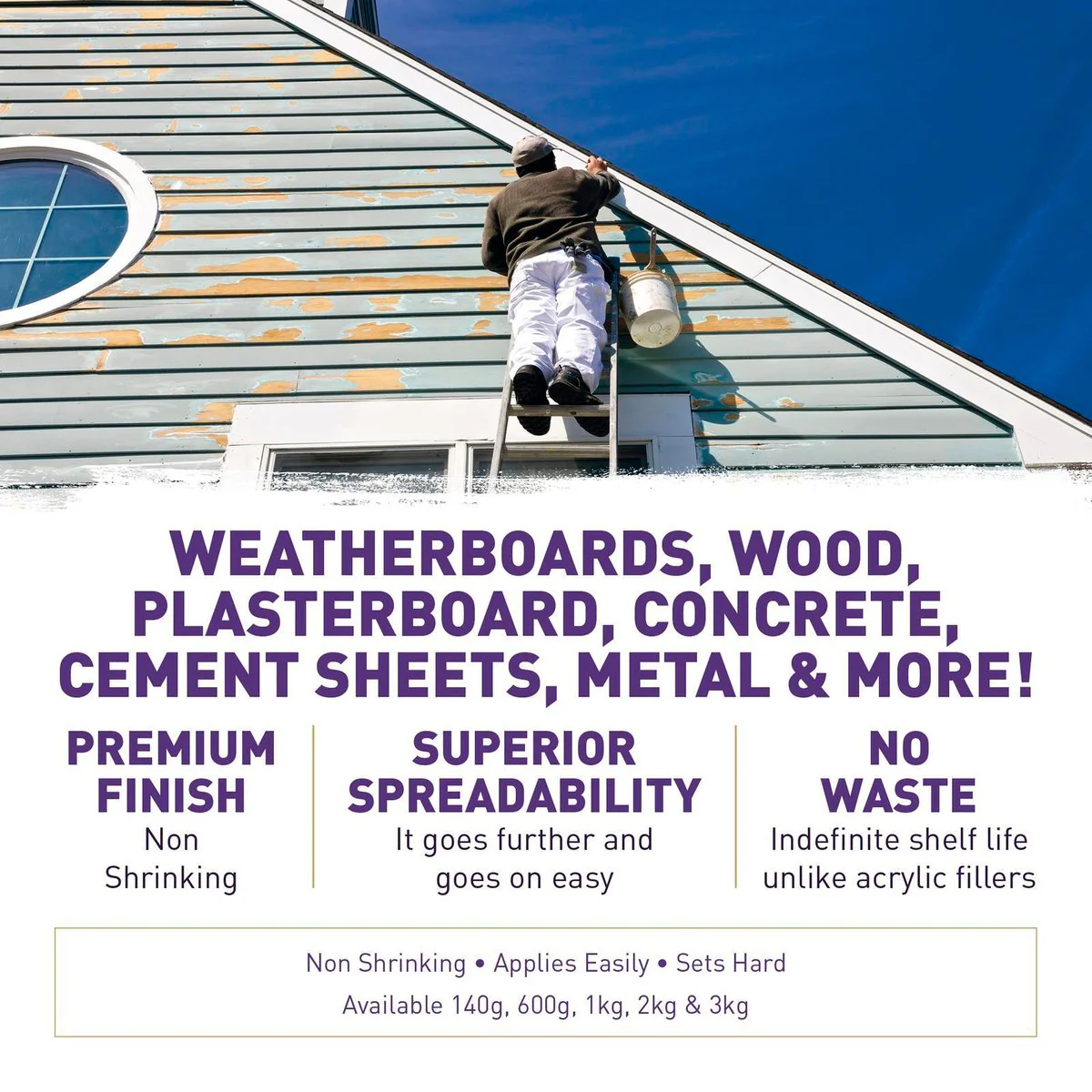 Timbermate Group Pine Earls MulTfill 140g - Fine Filler - 54mm x 52mm - Image 2