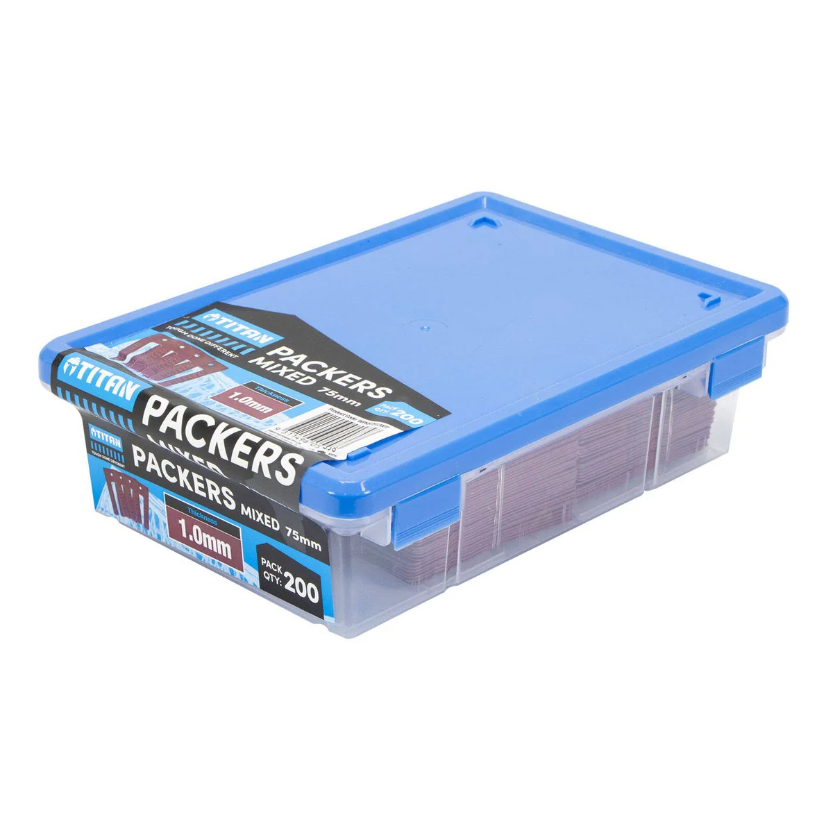 Titan 1 x 75mm Red Window Packers - 200 Piece - High Strength - UV Stable - Image 4