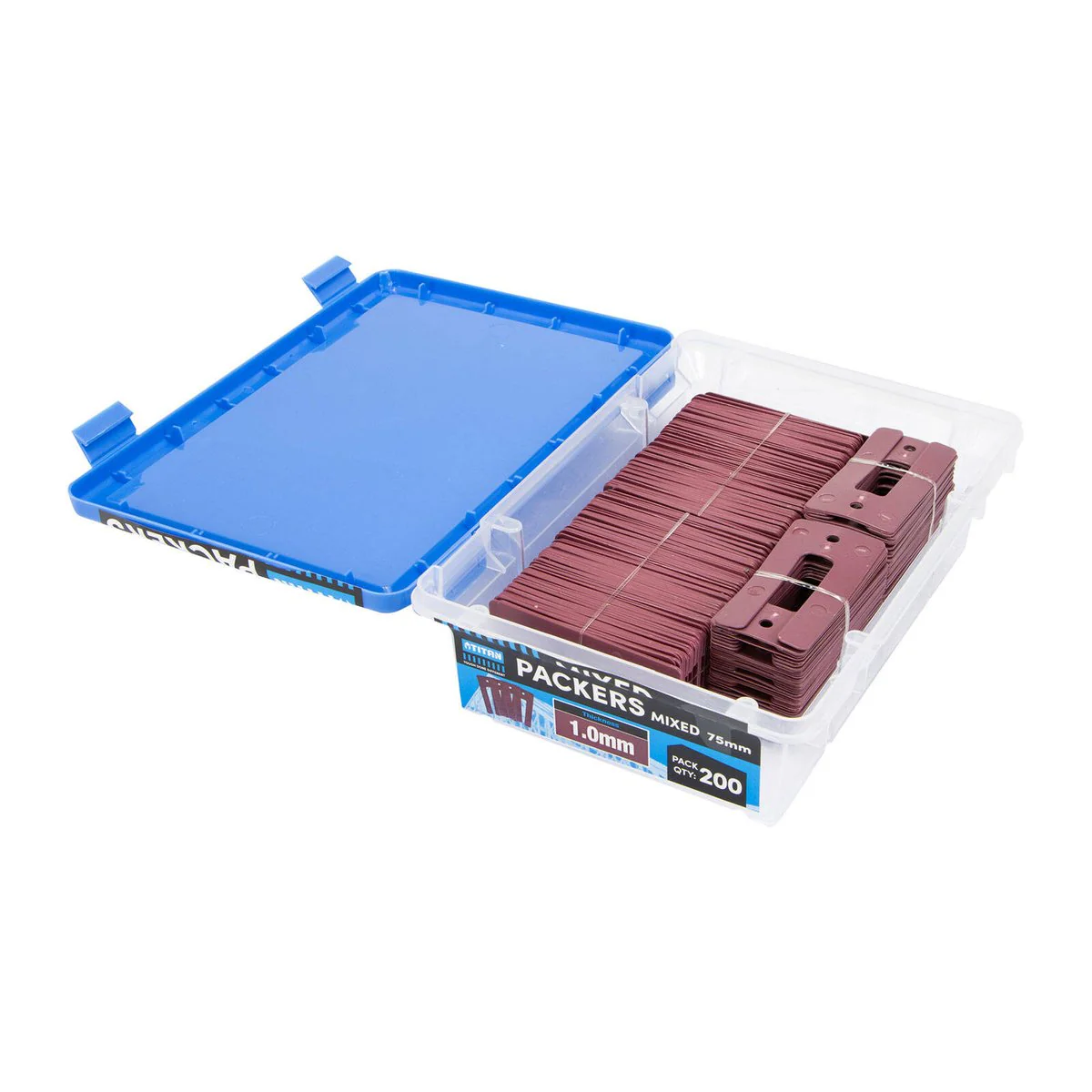 Titan 1 x 75mm Red Window Packers - 200 Piece - High Strength - UV Stable - Image 5