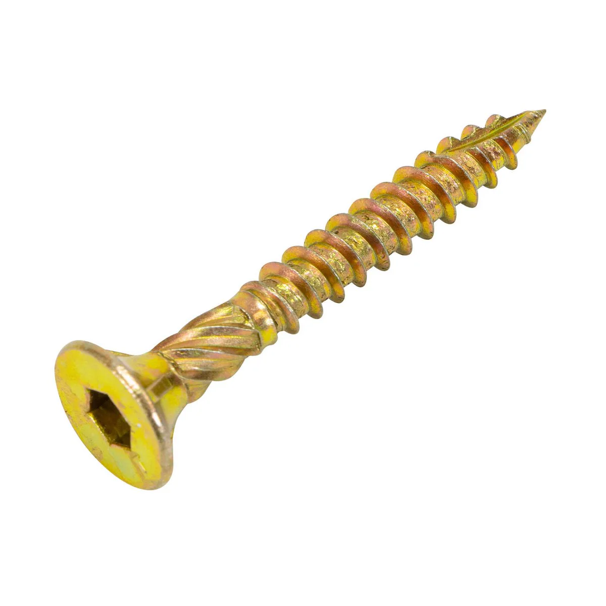 Titan 14g Zinc Gold Timber Bugle Batten Screw 100 Pack - 50mm - High-Torque - Image 5