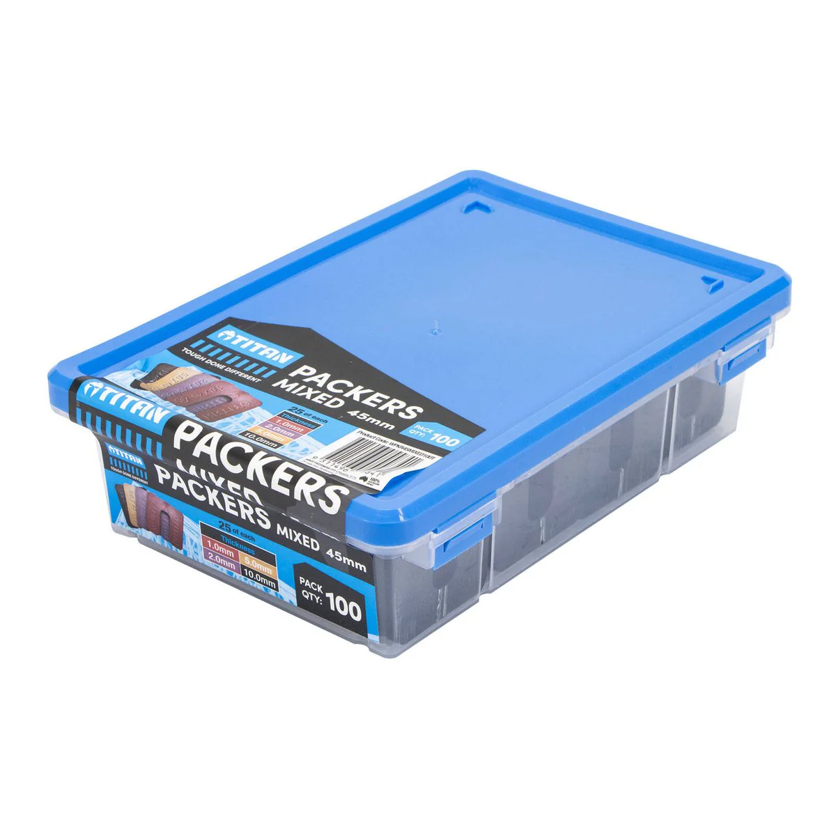 Titan 45mm Mixed Window Packers - 100 Piece - 1mm to 10mm Sizes - Durable Support - Image 4