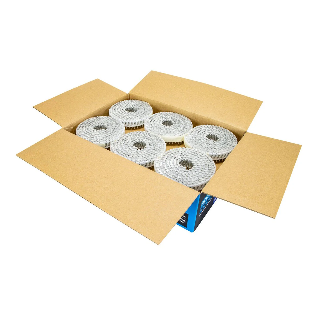 Titan Collated Coil Nail Screw 32 x 2.5mm - 3600 Pack - Electro Galvanised - Corrosion Resistant - Image 4